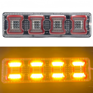 Nieuwe Vrachtwagen Achterlicht <span class=keywords><strong>24V</strong></span> Universele Hoge Helderheid Waterdichte Oplegger <span class=keywords><strong>Led</strong></span> Stromend Water Stuurrem Achteruitrijden - Product Image 6