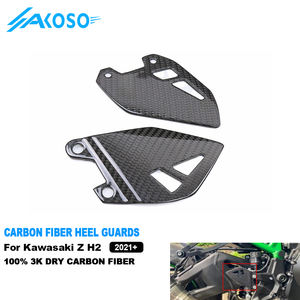 AKOSO-Repose-pieds arrière en fibre de carbone sec pour moto Kawasaki <span class=keywords><strong>Z</strong></span> <span class=keywords><strong>H2</strong></span> <span class=keywords><strong>2021</strong></span> 2022 2023 2024 - Product Image 1