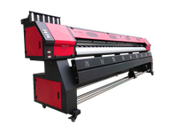 Tinta Eco Solvente de 10 pies (3.2m) para Impresora Plotter con Cabezal de Impresión XP600/I3200 para Impresión de Pancartas Flexibles en Interiores y Exteriores, Rollo a Rollo