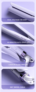 Lisseur <span class=keywords><strong>de</strong></span> <span class=keywords><strong>cheveux</strong></span> en céramique Lena Professional Multi Styles à chauffage rapide - Product Image 6