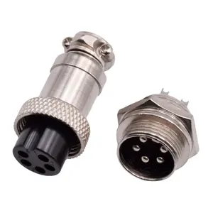 GX12 GX20 GX16 Multi 2 3 4 5 6 7 8 9 10 12 14 15 Pin Male Female Electrical Aviation Air Plug Socket Cable Circular Connector