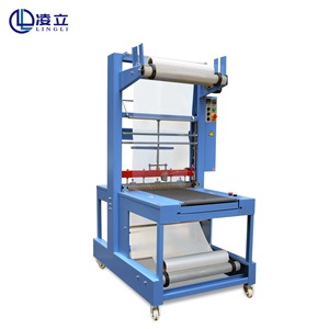 Máquina automática de envasado retráctil Lingli para botellas de agua y latas, envasado con película, 380V, control eléctrico PLC - Product Image 3