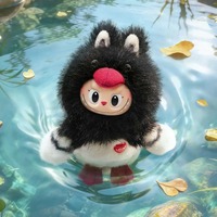 Vente en gros de pendentifs en peluche douce en forme de mini-oiseau, boîte surprise, porte-clés de sac tendance style dessin animé, breloque fantaisie science-fiction