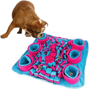 Kaymaz köpek Pet burun çalışması yavaş besleme Snuffle eğitim Mat oyun köpek bulmaca İnteraktif bulmaca oyuncaklar