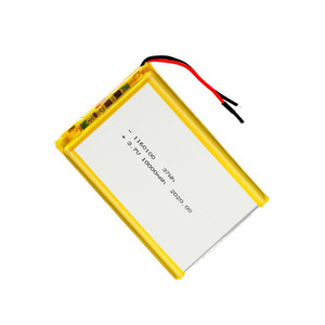 Bateria Lipo de Alta Capacidade 1160100 <span class=keywords><strong>3</strong></span>.7V 10000mAh 37Wh Bateria Recarregável de Íon de Lítio Polímero - Product Image 2