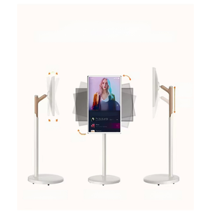 Hiseeview 27/32-Inch Portable <b>Smart</b> TV Digital Poster Infrared Touchscreen 4K Resolution Indoor/Outdoor Movable Wireless Display - Product Image 3