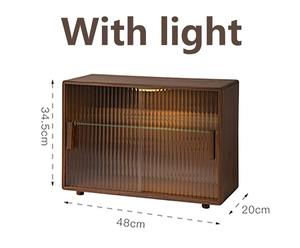 Multifunctionele Massief Houten Desktop Organizer Box <span class=keywords><strong>Cup</strong></span> Theeset Vitrinekast Keukenbestek Opbergkast - Product Image 6