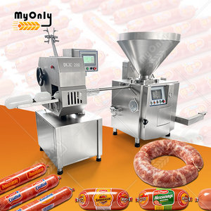 Machine complète de fabrication de saucisses russes et de hot-dogs MY, capacité 50 kg, machine à embutir le chorizo automatique, à vendre - Product Image 1