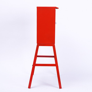 Red Floor <b>Standing</b> Power Distribution Box 380V IP54 Construction Site Outdoor Use - Product Image 2