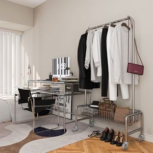 Popular Recommend Standing Multi Functional Metal <b>Hall</b> Entryway Floor Clothes <b>Stand</b> Hanger Coat Racks - Product Image 5