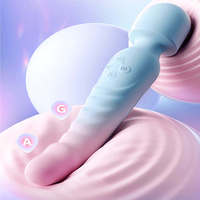 Mini vibromasseur USB rechargeable en silicone chauffant et ensemble de balles, jouet sexuel pour femme, double stimulation, masseur de masturbation