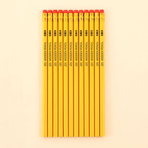 HUA Fornitore all'Ingrosso di Cancelleria Scolastica, Prezzo Economico, Nero # Set di 2 Matite in Legno N.2 HB, Confezione Standard JDS - Product Image 6