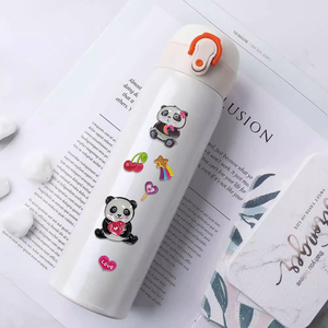 Autocollants décoratifs imperméables en gelée de panda personnalisés, imprimés en UV et gaufrés pour enfants - Product Image 2