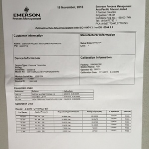 Transmetteur intelligent haute précision, 4-20mA 3051C, 3051T, etc. - Product Image 2