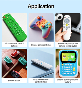 Đa-mục đích tùy chỉnh Silicone bàn phím phù hợp kích thước/Hình dạng/màu điều khiển từ xa cho các nhà sản xuất cà phê/máy xay ánh sáng thông minh - Product Image 5