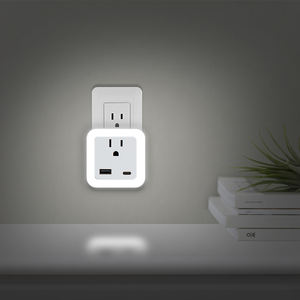 Mini Lámpara Nocturna LED Automática, Enchufe Inteligente con Sensor Fotoeléctrico de Encendido/Apagado Automático, Recargable para Uso Doméstico - Product Image 5