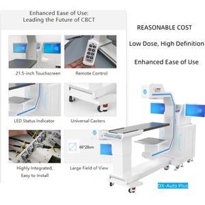Système d'imagerie avancée à faible dose et haute définition de nouvelle génération, scanner à faisceau conique CBCT, système d'opération pour chiens, portique en C, support CPR/DSA - Product Image 2