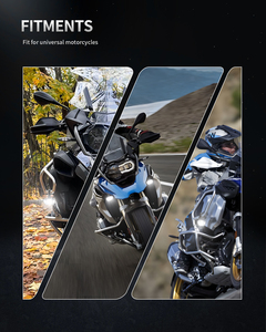 Accesorios para BMW, Luces <span class=keywords><strong>Antiniebla</strong></span> LED Rectangulares para Motocicleta F800GS ADV / R1200GS / R1200GS ADV, Luz Auxiliar - Product Image 6