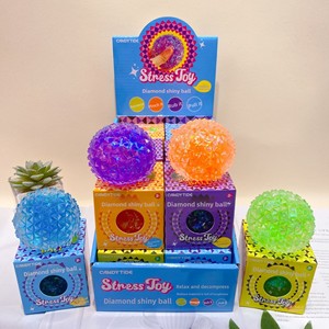 Nouvelle balle anti-stress en EVA Maltose Diamond Shining à rebond lent pour déstresser - Product Image 6