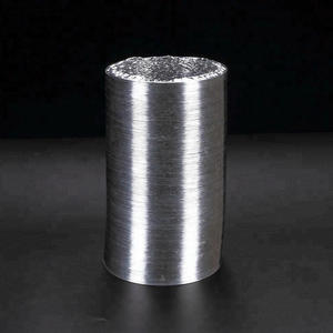 Tuyau de ventilation pour système CVC industriel de 4 pouces 3 m, non isolé, <span class=keywords><strong>double</strong></span> <span class=keywords><strong>paroi</strong></span> en aluminium, <span class=keywords><strong>flexible</strong></span>, facile à installer - Product Image 5