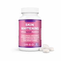 Comprimés de glutathion OEM pour éclaircir la peau, formule 8000 mg, 60 comprimés, atténuation des taches brunes, hyperpigmentation, complément alimentaire oral