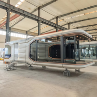 Cabines modulaires portables sur mesure de 20 et 40 pieds, fabriquées en Chine, pour hôtels