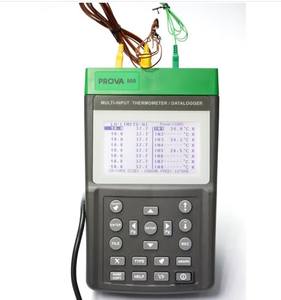 Thermomètre multipoint à écran couleur <span class=keywords><strong>TES</strong></span> PROVA-800/830, enregistreur de température 8 canaux, Chine - Product Image 4