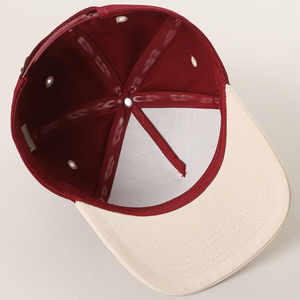 Bán Buôn Cao Đẳng Màu Hai-Tone Trống Vải Trucker Hat 5 Bảng Điều Chỉnh Một Khung 100% Bông Trống 2 Tone Gorras Người Đàn Ông Mũ Bóng Chày - Product Image 4