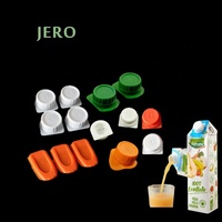Boîte d'emballage en carton aseptique Helicap 23 en plastique de haute qualité pour boissons, jus, lait, bouteilles, recyclable, anti-fuite
