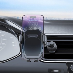Jianhuida – support de téléphone pour voiture, fixation sur grille d'aération, rotation à 360 degrés, en plastique, universel, adapté à une utilisation en véhicule - Product Image 1