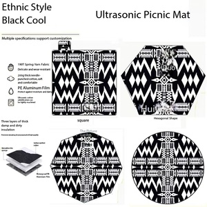 Manta <span class=keywords><strong>de</strong></span> <span class=keywords><strong>Picnic</strong></span> Extra Grande y Ligera, Mantas <span class=keywords><strong>de</strong></span> Playa Plegables, Impermeables, Alfombra <span class=keywords><strong>para</strong></span> Arena, <span class=keywords><strong>para</strong></span> Playa, Camping, Senderismo, Viajes, Jardín - Product Image 5