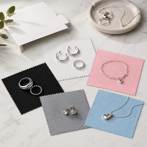 Paño de pulido de plata ecológico, tamaño bolsillo, ligero y portátil para viajes, para limpiar joyas. - Product Image 3