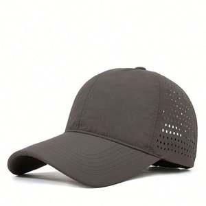 Custom Logo Acceptable Summer Fast Dry Laser Hole Breathable Nylon <b>Golf</b> <b>Sun</b> <b>Hat</b> Large Head Size Baseball Caps for Man - Product Image 6