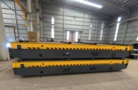 Robot AGV CraneTech Horizon Pintar untuk Pabrik, Kendaraan Terpandu Magnetik Tanpa Rel untuk Material Lini Perakitan Pabrik Manufaktur