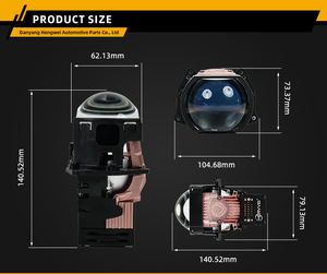 Proyectores LED HENVVEI de 3 Pulgadas para Autos, Brindan un Mayor Poder Expresivo a los Faros Delanteros, Iluminan el Camino Delante para Todos los Propietarios de Autos - Product Image 6