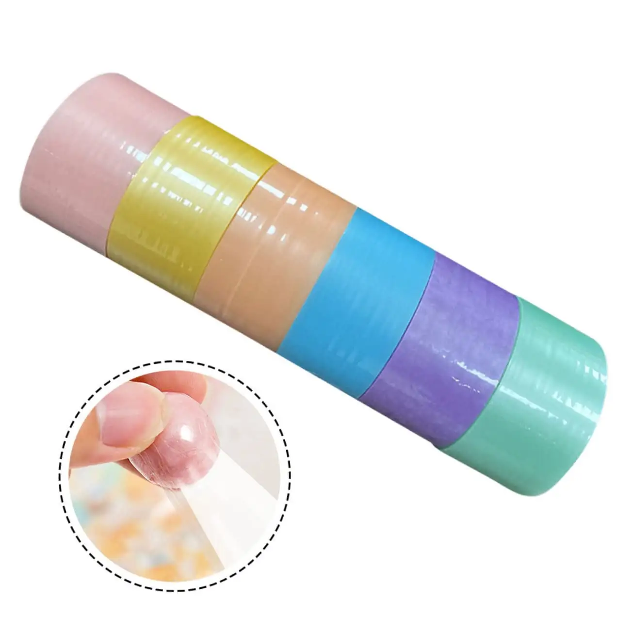 Hot Decompression Anti-Stress Toys Diang Balls Stick into Balls with Waterproof Acrylic Adhesive Tape Special Printing Offer