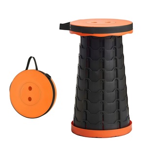 Wholesale Custom Logo Outdoor Camping Portable Plastic <b>Microscopic</b> Fishing Retractable Collapsible Telescopic Folding Ottoman - Product Image 6