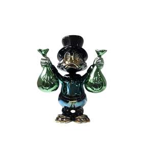 Scultura Creativa di Paperino, Arte in Resina Galvanizzata, Decorazione per Casa e Ufficio, Design alla Moda - Product Image 3