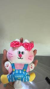 Porte-clés en peluche original et authentique <span class=keywords><strong>Puss</strong></span> Boots Pop Cat, adorable et original, de qualité supérieure, pour enfants - Product Image 3