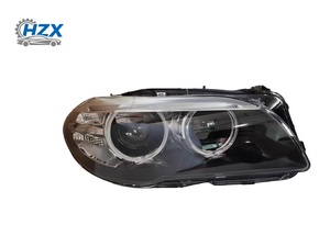 Bright LED Headlight Assembly ForBMW 5 <b>Series</b> F18 2011-2017 Waterproof Black Housing Lens Direct Replacement Headlamp for F1 - Product Image 1