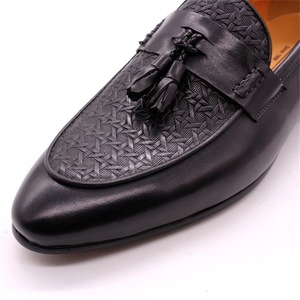 Chaussures légères pour hommes en cuir véritable avec détails à franges, adaptées aux occasions professionnelles et formelles - Product Image 6