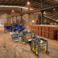 Mesin Pembuat Paving Block Bata Ringan Semen QT6-15 Dengan Suku Cadang Gratis, Produsen Lini Produksi Blok Beton