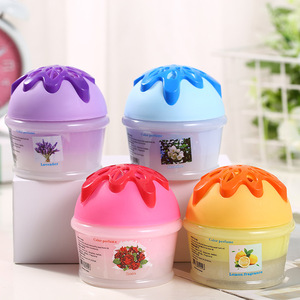 <span class=keywords><strong>D</strong></span>ésodorisant Solide Créatif en Forme de Crème Glacée pour Maison, Salle de Bain et Voiture – Parfum Lavande, Rose, Orange – Approvisionnement Direct Zhejiang - Product Image 1