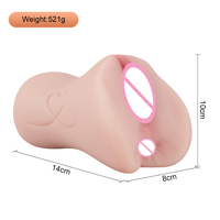 TPE Male Vaginal Pocket Pussy Male Masturbator Vagina Buatan Mainan Seks untuk Masturbasi Pria Jepang
