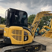 Brazos de Manivela Izquierdos/Derechos Originales Japoneses para Excavadora Pequeña Komatsu 55MR, Bomba de Motor Diésel de Segunda Mano de Alta Calidad, Modelo 2024 5.5