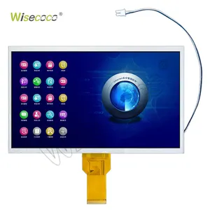 Wisecoco 1024*600 HMI сенсорный дисплей UART последовательный TFT 10,1 дюймов ЖК-модуль ЖК-дисплей Tft Colour экран для умного дома