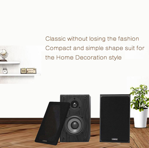 ลำโพงวางหิ้ง LONPOO LP-42 วูฟเฟอร์คาร์บอนไฟเบอร์ขนาด 4 นิ้ว ทวีตเตอร์โดมไหมขนาด 0.75 นิ้ว สีดำ คู่หนึ่ง ตอบสนองความถี่ 60Hz-20KHz - Product Image 4