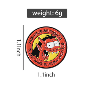 Demonische alfabetbroche verzamelmodel speelgoed voor kunst en ambachtelijke sculptuur - Product Image 3