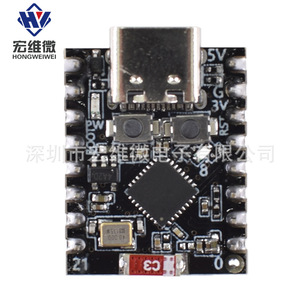 Carte de développement Hongwei Micro ESP32-C3, tension de sortie 6,3V-50V pour le prototypage et le développement - Product Image 1