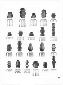 Elementos metálicos Tillers Macolla <span class=keywords><strong>de</strong></span> <span class=keywords><strong>hierro</strong></span> <span class=keywords><strong>fundido</strong></span> para valla, puerta, enrejado y barandilla - Product Image 2
